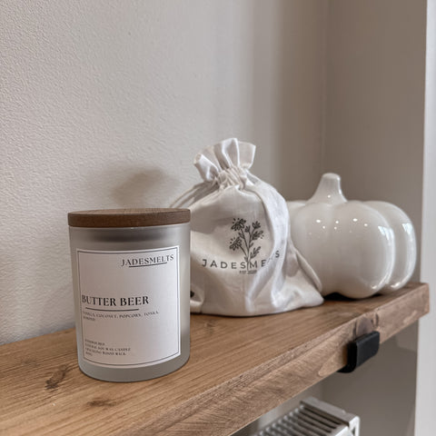 'Butter Beer' 20cl Wood Wick Candle