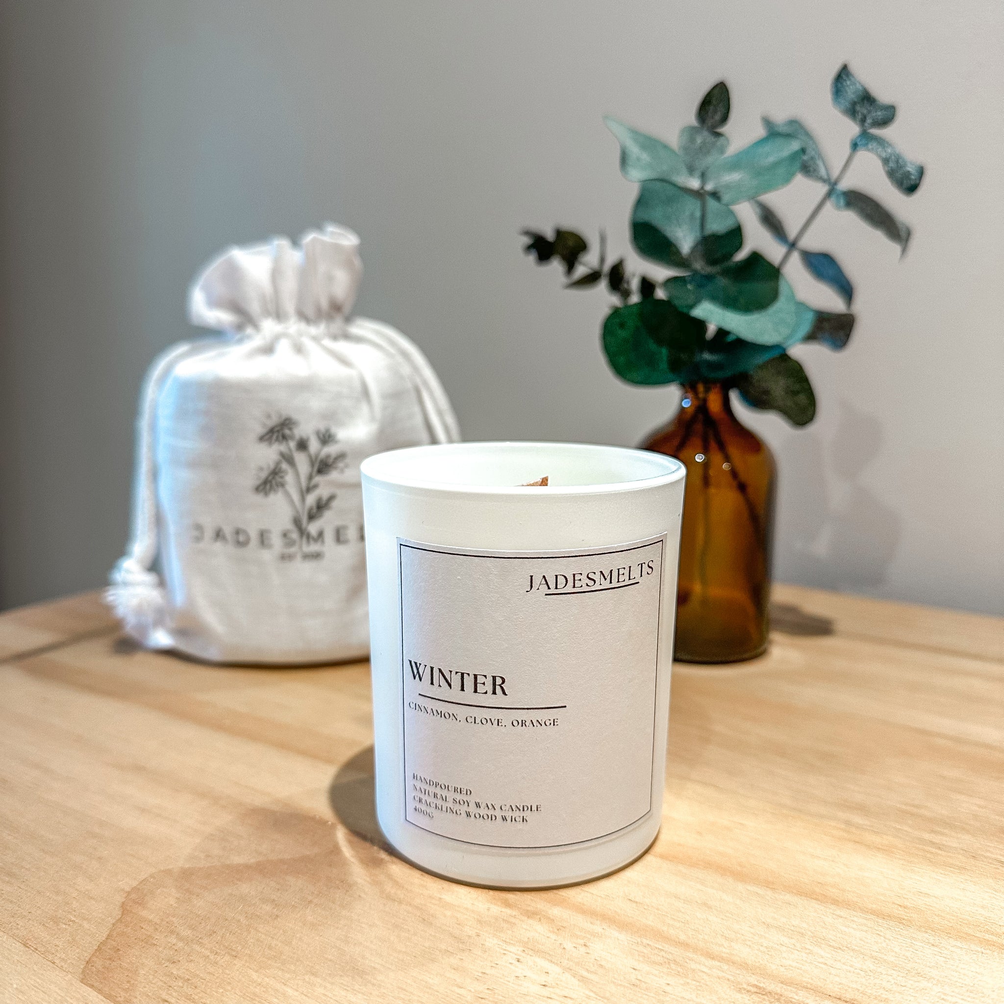 'Winter' 20cl Wood Wick Candle