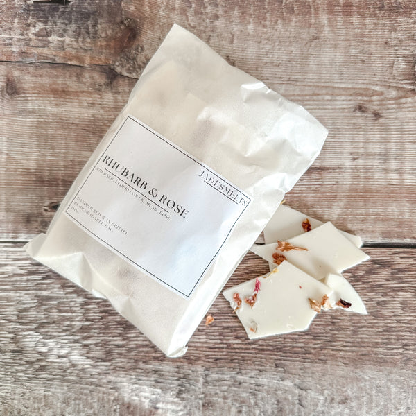 'Rhubarb & Rose' Wax Brittle