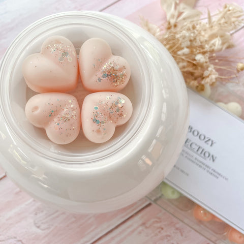 'Pink Champagne' Tub of Hearts