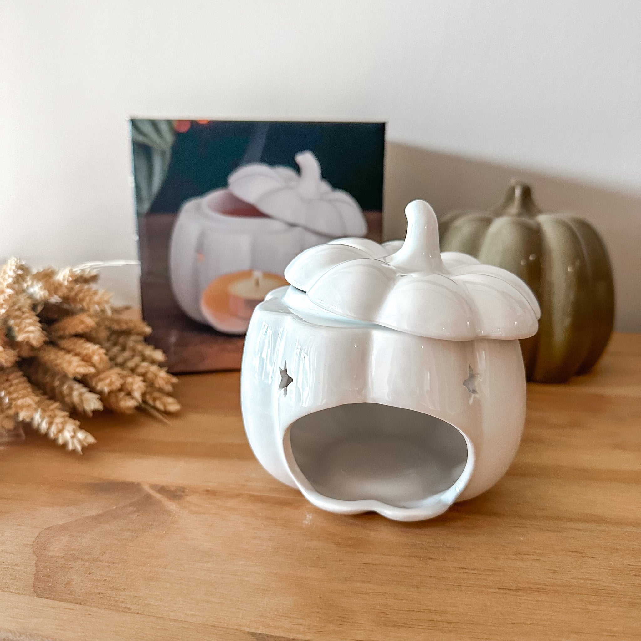 *NEW* White Pumpkin Burner